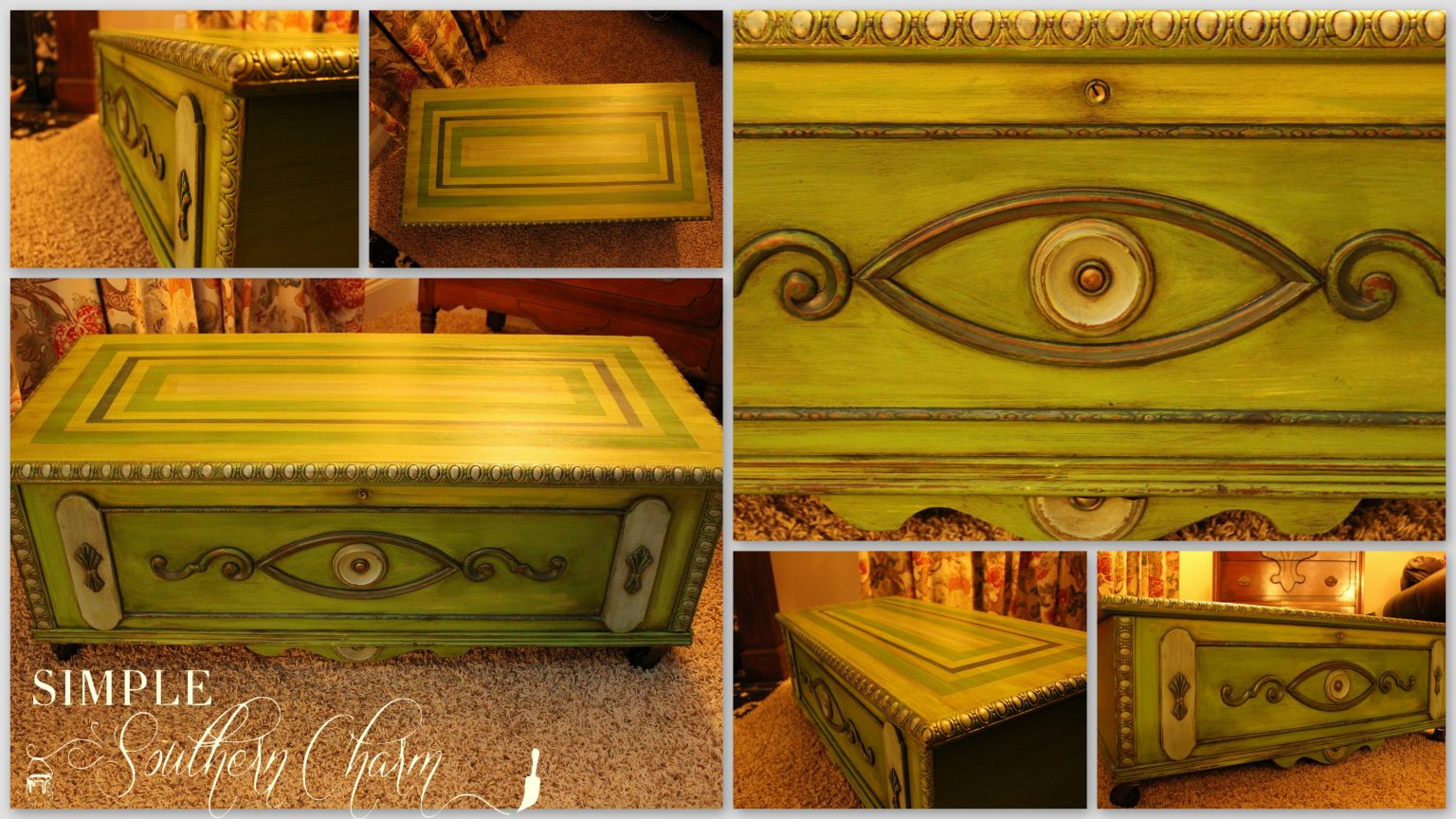Junky to Funky Trunk! and a Review of Old Town Paint • Simple Southern